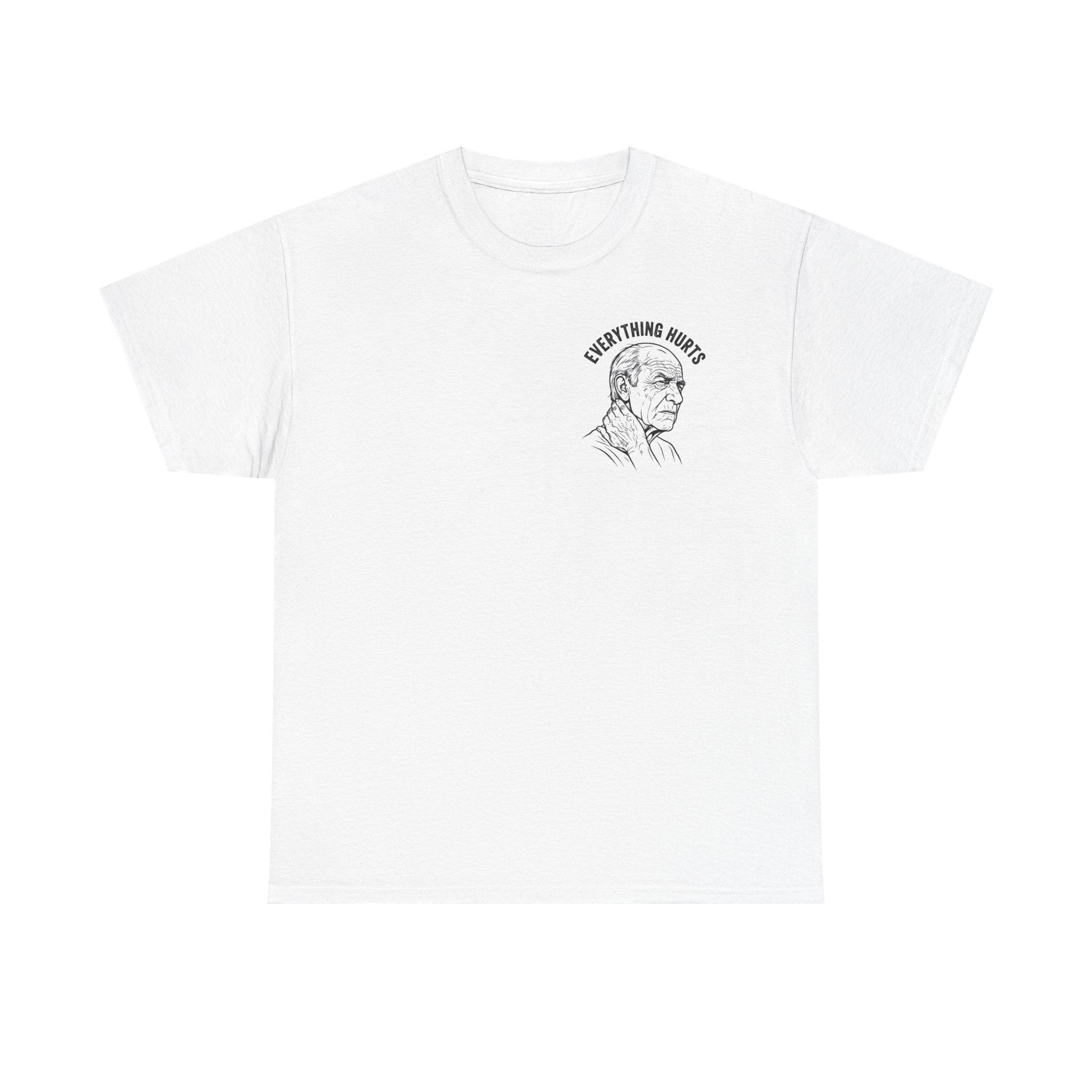 ‘Everything Hurts’ Portrait Tee — Vintage Sadboy Graphic T-Shirt